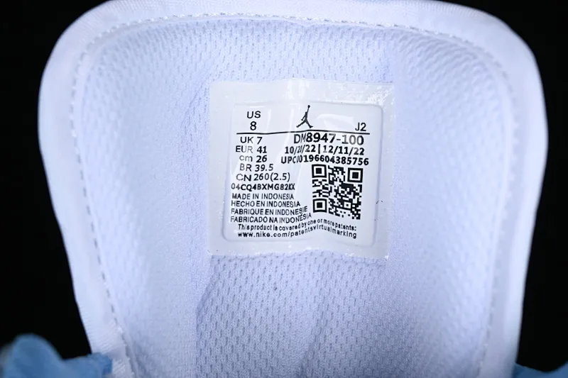 All categories Air Jordan Jordan series basketball shoes Air Jordan 1 Low Z version Air Jordan 1 Low "Washed Denim" AJ1 Joe 1 denim pink hook washed denim low-top casual sneakers DM8947-100